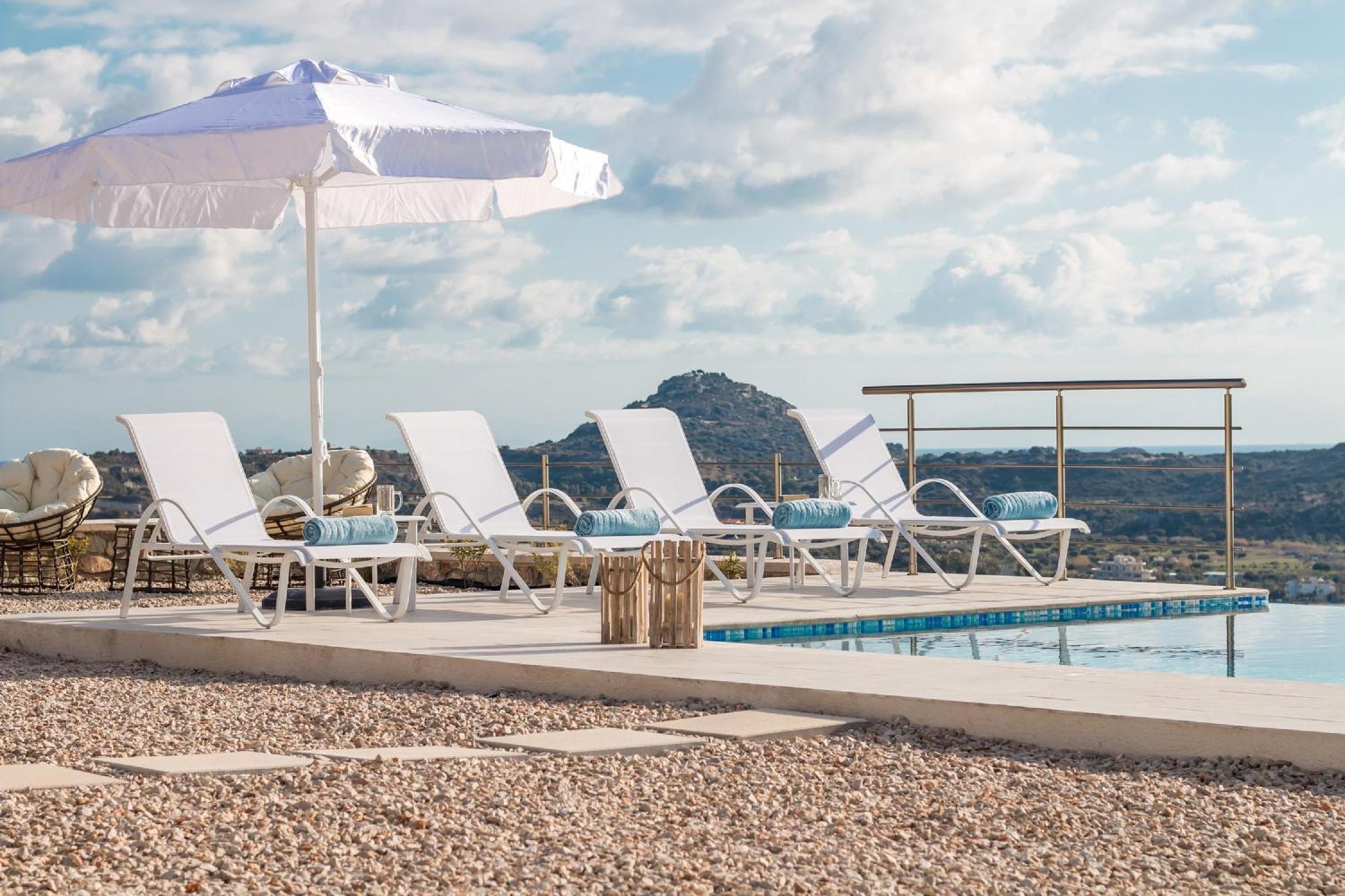 Francis & Gregorys Luxury Villas Afantou Exterior foto