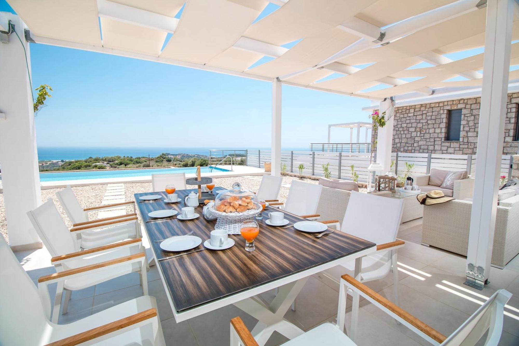 Francis & Gregorys Luxury Villas Afantou Exterior foto