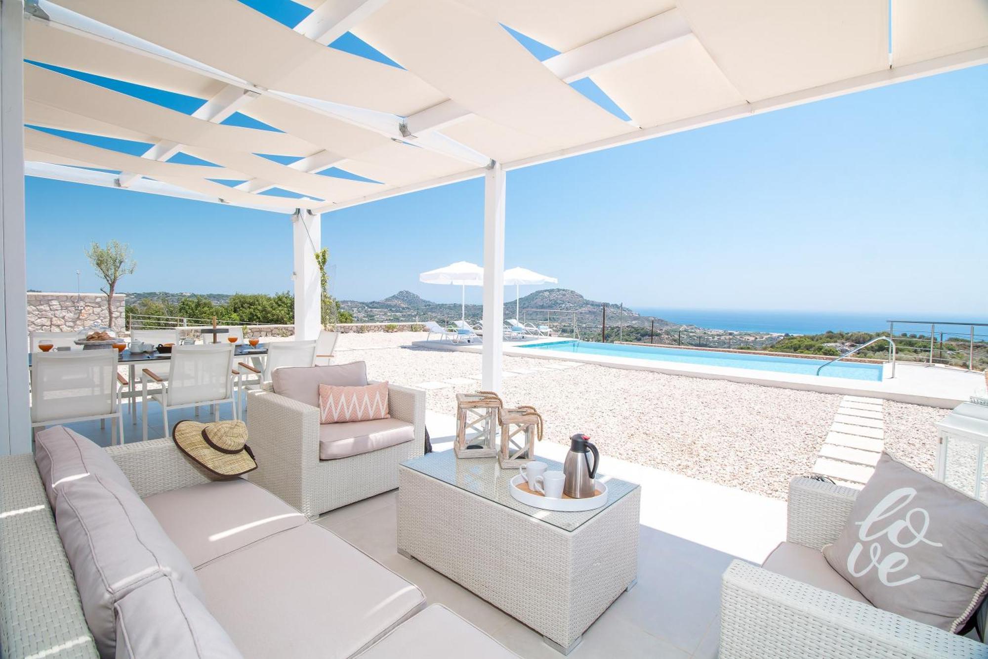 Francis & Gregorys Luxury Villas Afantou Exterior foto