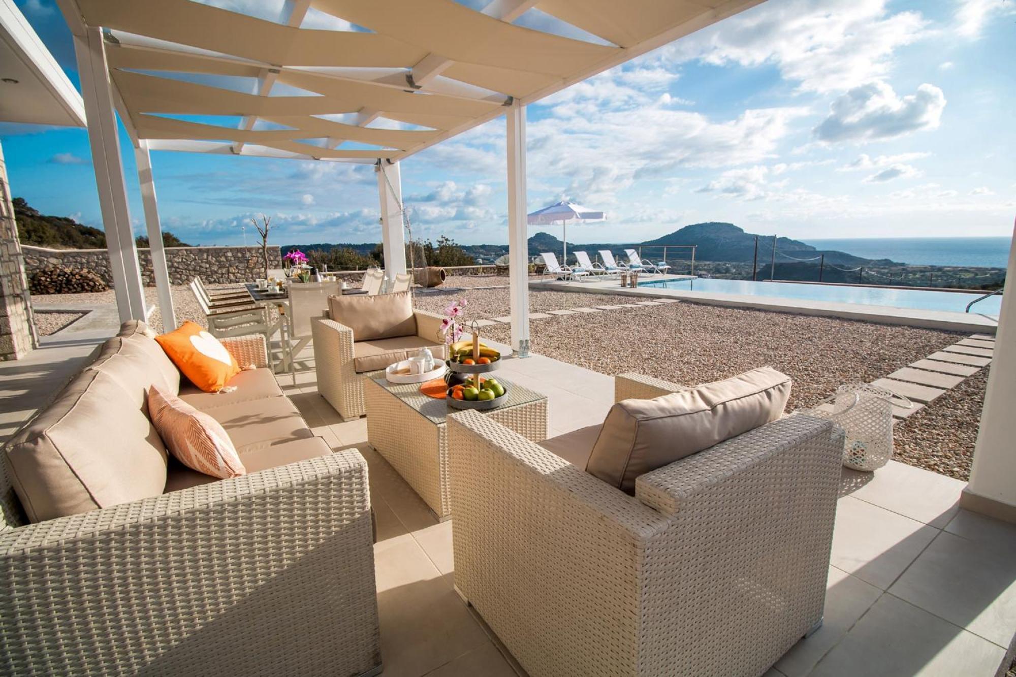 Francis & Gregorys Luxury Villas Afantou Exterior foto